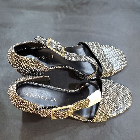 BRAND NEW AEROSOLES WOMEN'S LENOX BLOCK HEEL DRESS SANDALS - Picture 9 of 16